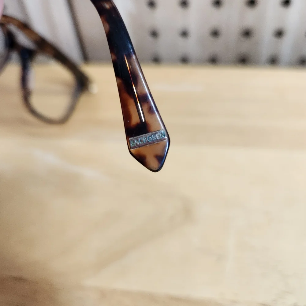 ZAC POSEN BESHKA CAT EYE GENUINE AMERICAN DESIGNER TRENDY EYEGLASS FRAME/GLASSES